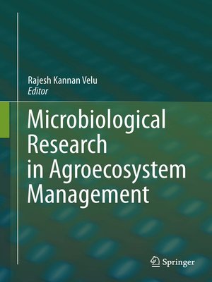 cover image of Microbiological Research In Agroecosystem Management
